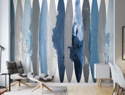 Tranh Dán Tường 3D Nghệ Thuật Nhiều Màu Ntnm03