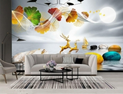  Tranh Dán Tường Nghệ Thuật- Hiện Đại NT121