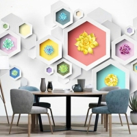  Tranh Dán Tường Nghệ Thuật- Hiện Đại NT124