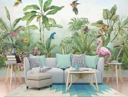  Tranh Dán Tường Nghệ Thuật- Hiện Đại NT26