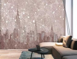  Tranh Dán Tường Nghệ Thuật- Hiện Đại NT42