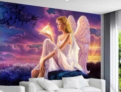  Tranh Dán Tường Nghệ Thuật- Hiện Đại NT43