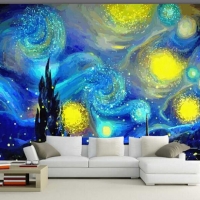  Tranh Dán Tường Nghệ Thuật- Hiện Đại NT52