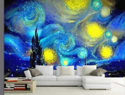  Tranh Dán Tường Nghệ Thuật- Hiện Đại NT52