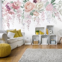 Tranh Dán Tường Hoa Lá Màu Xanh Đẹp Hlmx11 Tranh Dán Tường Hoa Lá Màu Xanh Đẹp Hlmx11