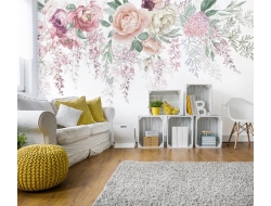 Tranh Dán Tường Hoa Lá Màu Xanh Đẹp Hlmx11 Tranh Dán Tường Hoa Lá Màu Xanh Đẹp Hlmx11