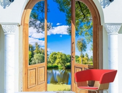 Tranh Dán Tường Phòng Khách PA60