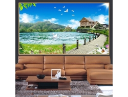  Tranh Dán Tường Phong Cảnh Thiên Nhiên Tiến Phát Decor Pctp93