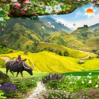 Tranh Dán Tường Phong Cảnh Thiên Nhiên Tiến Phát Decor Pctp64 Tranh Dán Tường Phong Cảnh Thiên Nhiên Tiến Phát Decor Pctp64