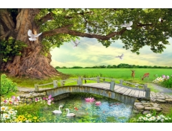 Tranh Dán Tường Phong Cảnh Thiên Nhiên Tiến Phát Decor Pctp70 Tranh Dán Tường Phong Cảnh Thiên Nhiên Tiến Phát Decor Pctp70