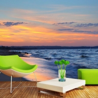  Tranh Dán Tường Phong Cảnh Thiên Nhiên Hồ Nước Tnhn06