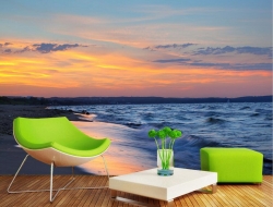  Tranh Dán Tường Phong Cảnh Thiên Nhiên Hồ Nước Tnhn06