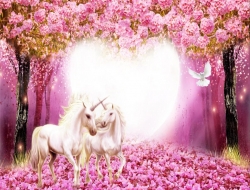 Tranh Dán Tường Ngựa Và Hoa Đào Nvhd01 Tranh Dán Tường Ngựa Và Hoa Đào Nvhd01