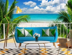  Tranh Dán Tường Phong Cảnh Thiên Nhiên PCTN09