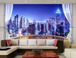  Tranh Dán Tường Phong Cảnh Thiên Nhiên PCTN19