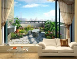  Tranh Dán Tường Phong Cảnh Thiên Nhiên PCTN31