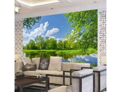  Tranh Dán Tường Phong Cảnh Thiên Nhiên PCTN34