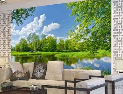  Tranh Dán Tường Phong Cảnh Thiên Nhiên PCTN34