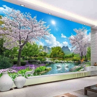  Tranh Dán Tường Phong Cảnh Thiên Nhiên PCTN38