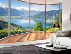  Tranh Dán Tường Phong Cảnh Thiên Nhiên PCTN40