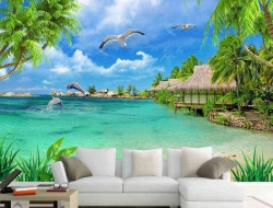  Tranh Dán Tường Phong Cảnh Thiên Nhiên PCTN41