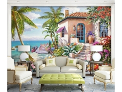 Tranh Dán Tường Phòng Khách PK510