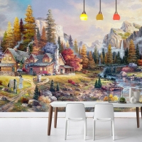 Tranh Dán Tường Phòng Khách PK509 Tranh Dán Tường Phòng Khách PK509