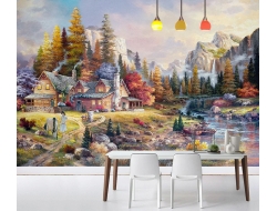 Tranh Dán Tường Phòng Khách PK509