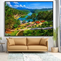 Tranh Dán Tường Phòng Khách PK506