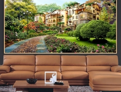 Tranh Dán Tường Phòng Khách PK507