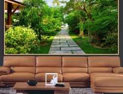 Tranh Dán Tường Phòng Khách PK504