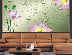 Tranh Dán Tường Phòng Khách PK519