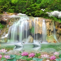 Tranh Dán Tường Phòng Khách PK522