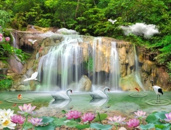 Tranh Dán Tường Phòng Khách PK522