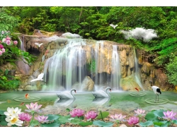 Tranh Dán Tường Phòng Khách PK522