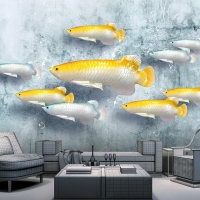 Tranh Dán Tường Phòng Khách PK515