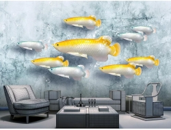 Tranh Dán Tường Phòng Khách PK515