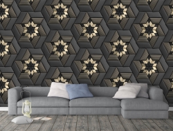 Tranh 3D Dán Tường Lập Thể Nền Đen TPK8017 Tranh 3D Dán Tường Lập Thể Nền Đen TPK8017