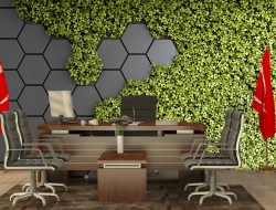 Tranh 3D Dán Tường Lập Thể Và Lá Cây TPK8018 Tranh 3D Dán Tường Lập Thể Và Lá Cây TPK8018