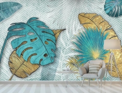 Tranh Dán Tường Lá Nghệ Thuật Lnt09 Tranh Dán Tường Lá Nghệ Thuật Lnt09