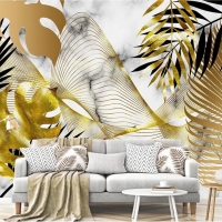 Tranh Dán Tường Lá Nghệ Thuật Lnt01