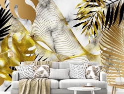 Tranh Dán Tường Lá Nghệ Thuật Lnt01