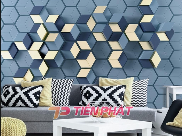 Tranh Dán Tường Lập Thể Lt10 Tranh Dán Tường Lập Thể Lt10