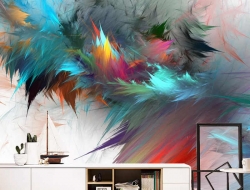 Tranh Dán Tường Phòng Khách PK04