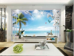 Tranh Dán Tường Phòng Khách PK06