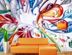 Tranh Dán Tường Phòng Khách PK07