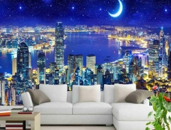 Tranh Dán Tường Phòng Khách PK105