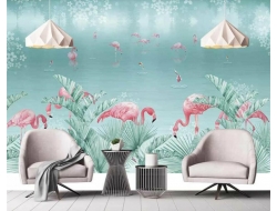 Tranh Dán Tường Phòng Khách PK122