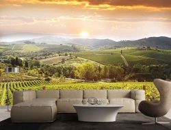 Tranh Dán Tường Phòng Khách PK128