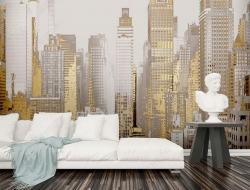 Tranh Dán Tường Phòng Khách PK140